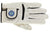 Branded Promotional GOLF GLOVES in White with Black Trim Golf Glove From Concept Incentives.