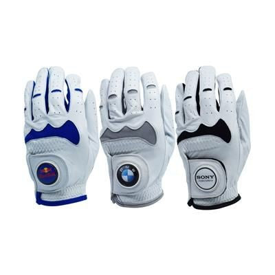 Branded Promotional HYBRID CABRETTA LEATHER GOLF GLOVES Golf Glove From Concept Incentives.