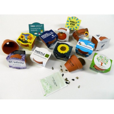 Branded Promotional BESPOKE GROWING GIFT Seeds From Concept Incentives.