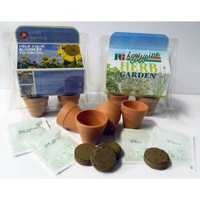 Branded Promotional MINI GREENHOUSE GARDEN Seeds From Concept Incentives.