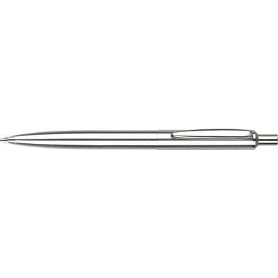 Branded Promotional GIOTTO METAL BALL PEN in Silver Pen From Concept Incentives.