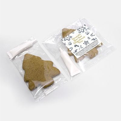 Branded Promotional GINGERBREAD TREE Biscuit From Concept Incentives.