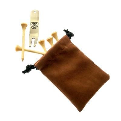 Branded Promotional 1ST TEE GOLF POUCH MEDIUM Golf Gift Set From Concept Incentives.