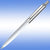 Branded Promotional GIOTTO MECHANICAL PROPELLING PENCIL in White with Silver Trim Pencil From Concept Incentives.