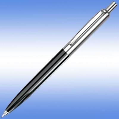 Branded Promotional GIOTTO MECHANICAL PROPELLING PENCIL in Black with Silver Trim Pencil From Concept Incentives.