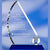 Branded Promotional BLUE BASED GLASS AWARD TROPHY Award From Concept Incentives.