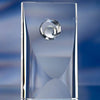 Branded Promotional SPHERE IN TOWER GLASS AWARD TROPHY Award From Concept Incentives.