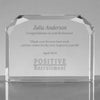Branded Promotional CRYSTAL GLASS HORIZONTAL RECTANGULAR AWARD Award From Concept Incentives.