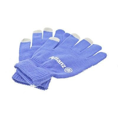 Branded Promotional TEXTING GLOVES - 1 COLOUR IMPRINT Gloves From Concept Incentives.