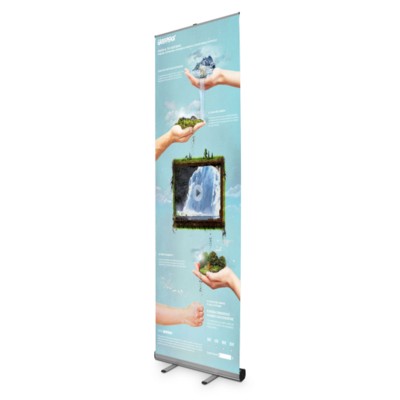 Branded Promotional GIANT MOSQUITO ROLLER BANNER Banner From Concept Incentives.