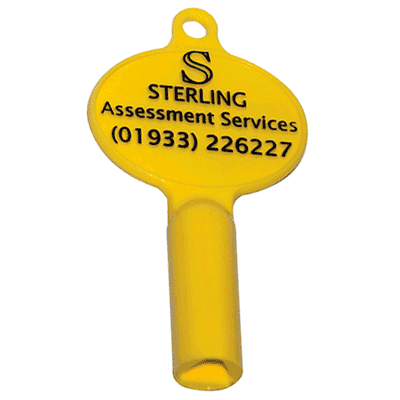 Branded Promotional GAS METER KEY Radiator &amp; Meter Box Key From Concept Incentives.