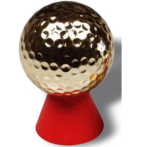 Branded Promotional GOLD GOLF BALL Golf Balls From Concept Incentives.