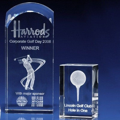 Branded Promotional GOLF TROPHY AWARD Award From Concept Incentives.