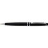 Branded Promotional GROSVENOR METAL BALL PEN in Black Pen From Concept Incentives.