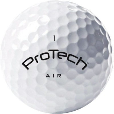 Branded Promotional PROTECH AIR GOLF BALL in White Golf Balls From Concept Incentives.