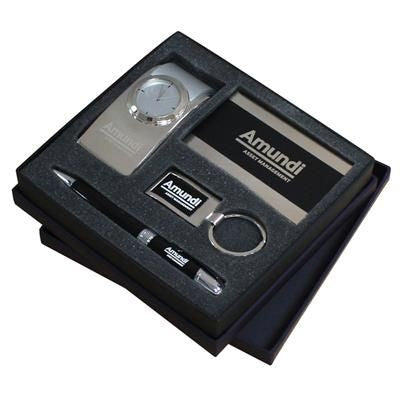 Branded Promotional ASQUIRE SET Clock From Concept Incentives.