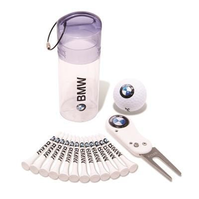 Branded Promotional 1 BALL GOLF DAY GIFT TUBE 7 Golf Gift Set From Concept Incentives.