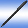 Branded Promotional GUEST MECHANICAL PROPELLING PENCIL in All Black Pencil From Concept Incentives.