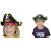 Branded Promotional JOLLY ROGER PAPER PIRATE HAT CAP Hat From Concept Incentives.