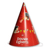 Branded Promotional PAPER PARTY CONE HATS Hat From Concept Incentives.