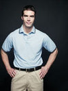 Branded Promotional HENBURY CONTRAST TIPPED PIQUE POLO SHIRT Polo Shirt From Concept Incentives.