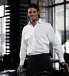 Branded Promotional HENBURY LONG SLEEVE SEMI-FITTED SHIRT Shirt From Concept Incentives.