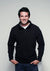 Branded Promotional HENBURY ZIP NECK INNER MICRO FLEECE Fleece From Concept Incentives.