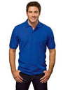 Branded Promotional HANES BEEFY PIQUE POLO SHIRT Polo Shirt From Concept Incentives.