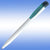 Branded Promotional HARRIER EXTRA BALL PEN in White with Green Trim Pen From Concept Incentives.