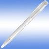 Branded Promotional HARRIER FROST BALL PEN in White Pen From Concept Incentives.