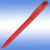 Branded Promotional HARRIER FROST BALL PEN in Red Pen From Concept Incentives.