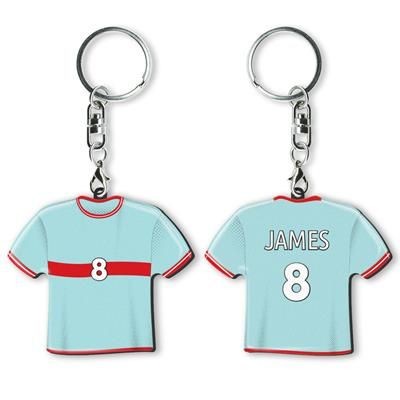 Branded Promotional CUSTOM SHAPE DOMED KEYRING Keyring From Concept Incentives.