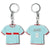 Branded Promotional CUSTOM SHAPE DOMED KEYRING Keyring From Concept Incentives.