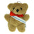 Branded Promotional 10CM TINY TED with Sash Soft Toy From Concept Incentives.