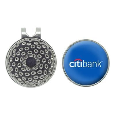 Branded Promotional HAT CLIP BALL MARKER Golf Marker From Concept Incentives.