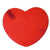 Branded Promotional HEART SHAPE MINTS CARD in Red Mints From Concept Incentives.