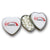 Branded Promotional HEART SHAPE TIN Mints From Concept Incentives.