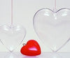 Branded Promotional PROMOTIONAL PERSPEX HEART BAUBLE Bauble From Concept Incentives.