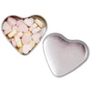 Branded Promotional HEART SHAPE SWEETS TIN Sweets From Concept Incentives.