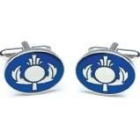Branded Promotional HARD ENAMEL CUFF LINKS Cuff Links From Concept Incentives.