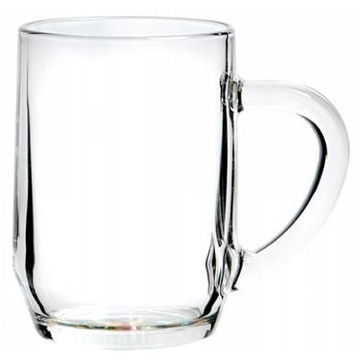 Branded Promotional SMALL HAWORTH TANKARD, 10OZ, 120MM HIGH, SUPPLIED in Presentation Carton Beer Glass From Concept Incentives.