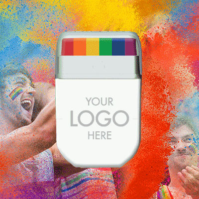 Branded Promotional PRIDE RAINBOW FACE PAINT APPLICATOR Face Paint Set From Concept Incentives.