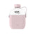 Branded Promotional HIP WATER BOTTLE 2019 COLLECTION in Dusty Pink Sports Drink Bottle From Concept Incentives.