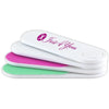 Branded Promotional NAIL FILE in White Nail File From Concept Incentives.