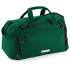 Branded Promotional HOMESTEAD 600D POLYESTER HOLDALL in Green Bag From Concept Incentives.