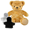 Branded Promotional PRINTED PROMOTIONAL SOFT TOY 19CM VICTORIA TEDDY BEAR with Hoody Soft Toy From Concept Incentives.