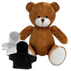 Branded Promotional PRINTED PROMOTIONAL SOFT TOY RICHARD TEDDY BEAR with Hoody Soft Toy From Concept Incentives.