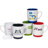 Branded Promotional HORTA CERAMIC POTTERY MUG in White Mug From Concept Incentives.