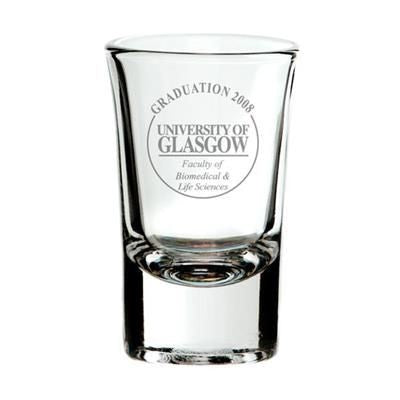 Branded Promotional FLARED TOP TOT GLASS Shot Tot Glass From Concept Incentives.