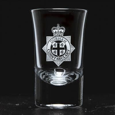 Branded Promotional 4 X FLARED TOP TOT GLASSES Shot Tot Glass From Concept Incentives.